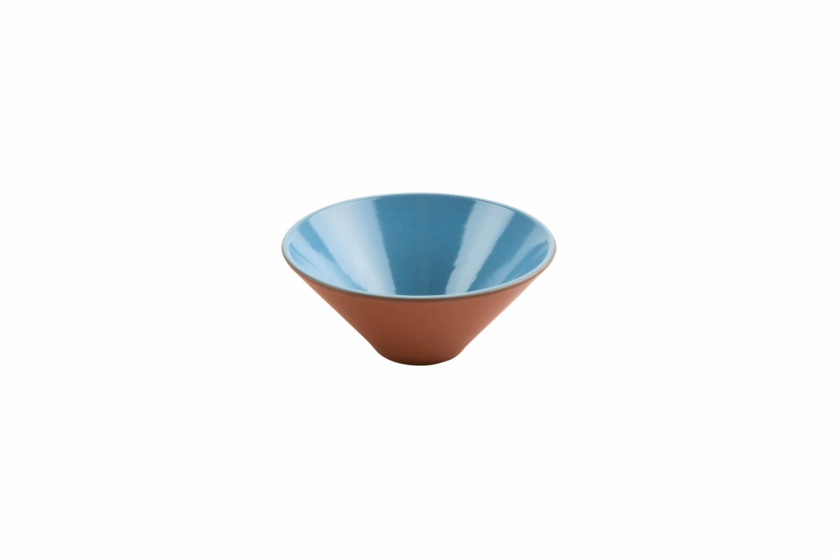 Picture of Winco SH.AZC-1115BLU 16 oz Stone Heart Blue Terracotta Japan Bowl, 5.9 x 3.07 in. - G.E.T, Cheforward - Each 24