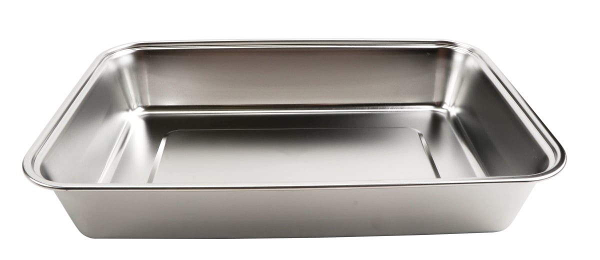 Picture of Winco CA-017SSIN 15.03 x 10.31 x 2.75 in. Rectangular Stainless Steel Liner for CA-017 - 0.6 mm Gauge - Set of 6 - G.E.T. Heiss