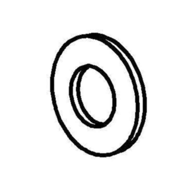 Picture of Winco 3133880 Replacement Disk-Shaped Silicon Washer for Colani Stainless Steel Faucet & Spigot - Frilich 3DI002 - Clear