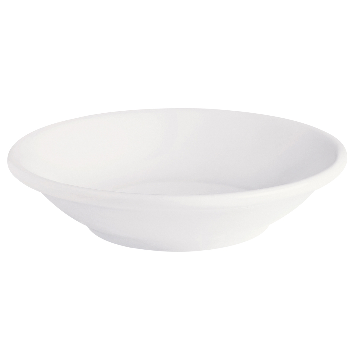 Picture of Winco PA1101703024 4 oz Bright White Porcelain Monkey Dish, 4.5 in. Dia., Corona Actualite - 2 Dozen
