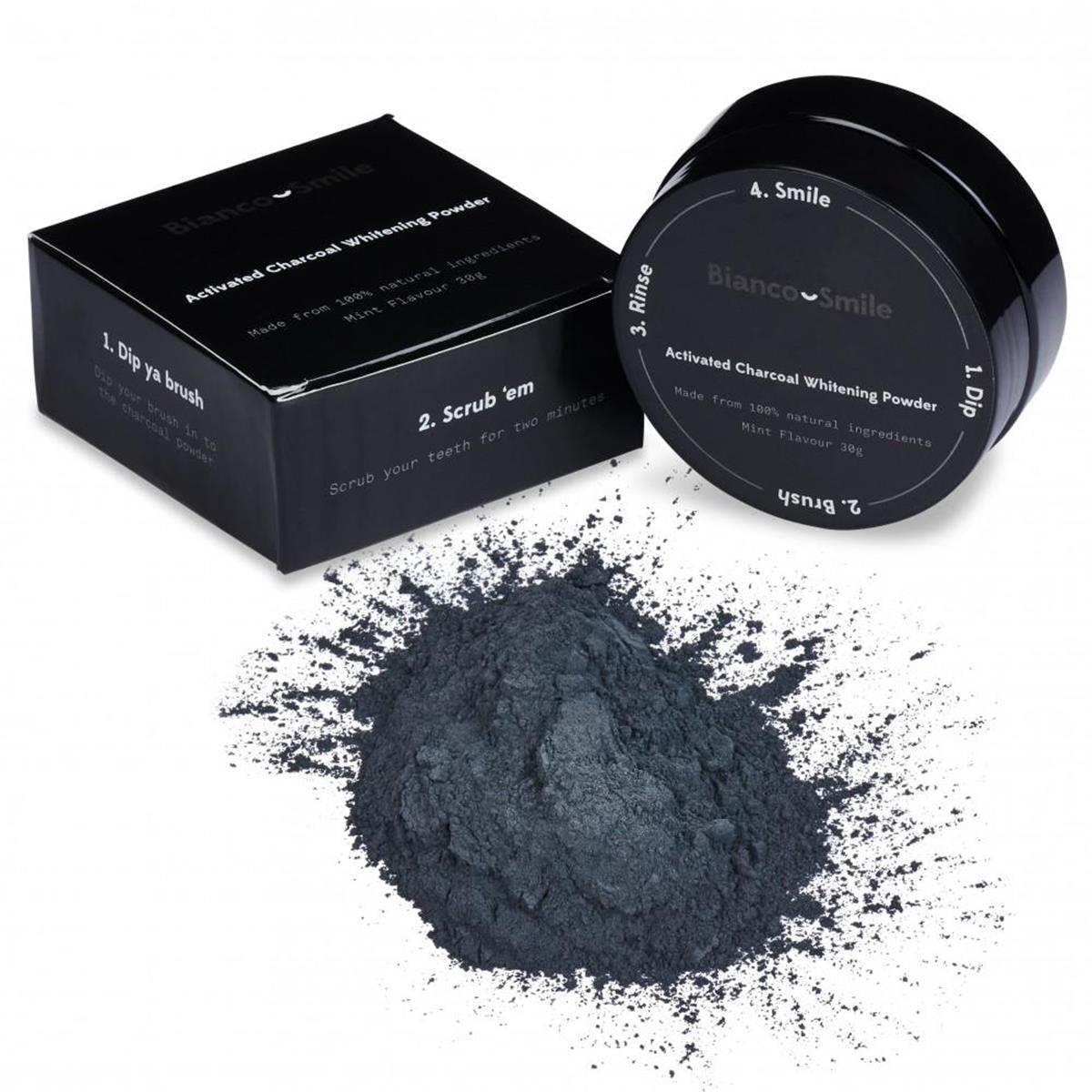 Picture of Bianco Smile CPW001 Activated Charcoal Teeth Whitening Powder