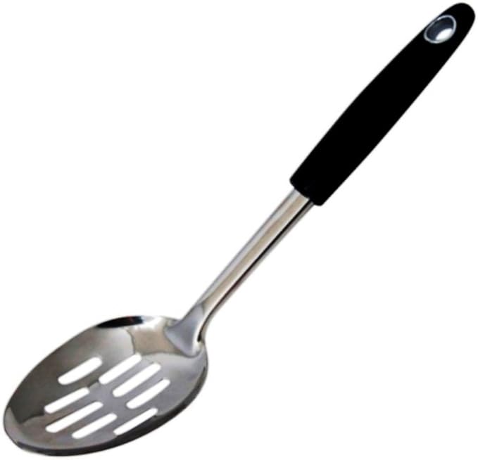 Picture of Maxam AW504 12 in. Stainless Steel Slotted Cooking & Serving Spoon
