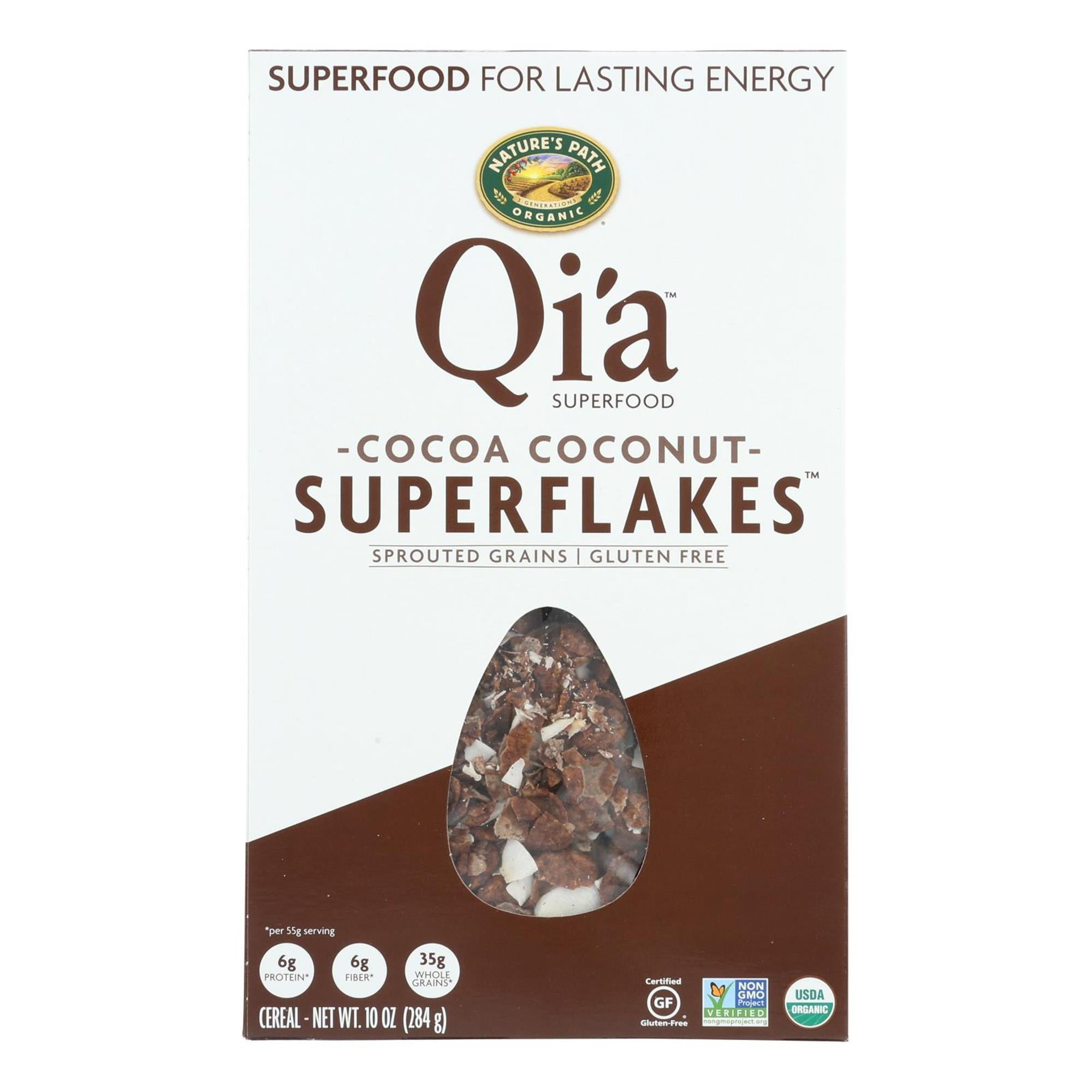 Picture of Natures Path BWA06963 12 x 10 oz Qia Superflakes Cocoa Coconut