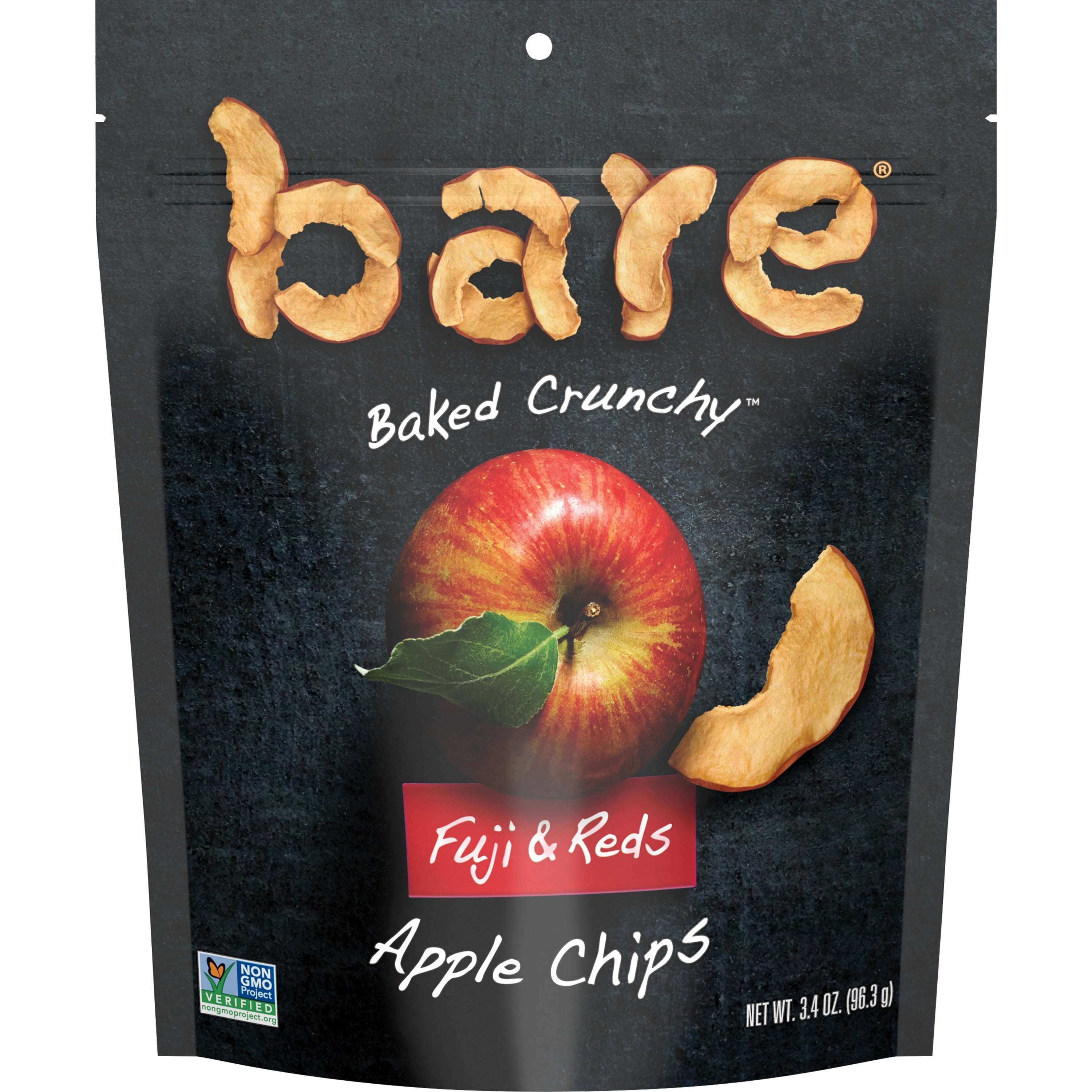 Picture of Bare Fruit BWA01794 12 x 3.4 oz Fuji Apple Chips