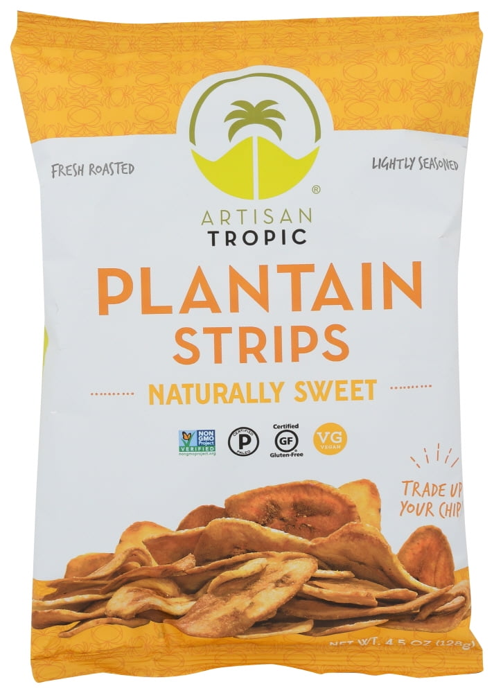 Picture of Artisan Tropic BWA64193 12 x 4.5 oz Naturally Sweet Plantain Strips