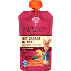 Picture of Peter Rabbit Organics BWA46239 4.4 oz Beet Carrot & Pear Vegetable&#44; Fruit Snacks - Pack of 10