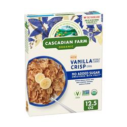 Picture of Cascadian Farm 36354 12.5 oz Organic Vanilla Crisp Cereal - Pack of 10
