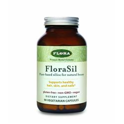 Picture of Flora 44663 Plant Based Silica Supplement&#44; 90 Vegan Capsules