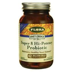 Picture of Flora 14177 Super 8 Hi-Potency Probiotic, 30 Capsules