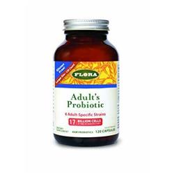 Picture of Flora 13994 SuperAdult Probiotic 17 Billion Cells Dietary Supplement&#44; 120 Capsules