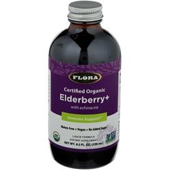 Picture of Flora 24109 8.5 oz Organic Elderberry Immune Dietary Supplement