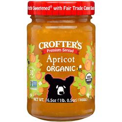 Picture of Crofters 13452 16.5 oz Organic Apricot Premium Fruit Spread&#44; Pack of 6