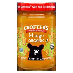 Picture of Crofters 13454 16.5 oz Organic Mango Premium Fruit Spread&#44; Pack of 6