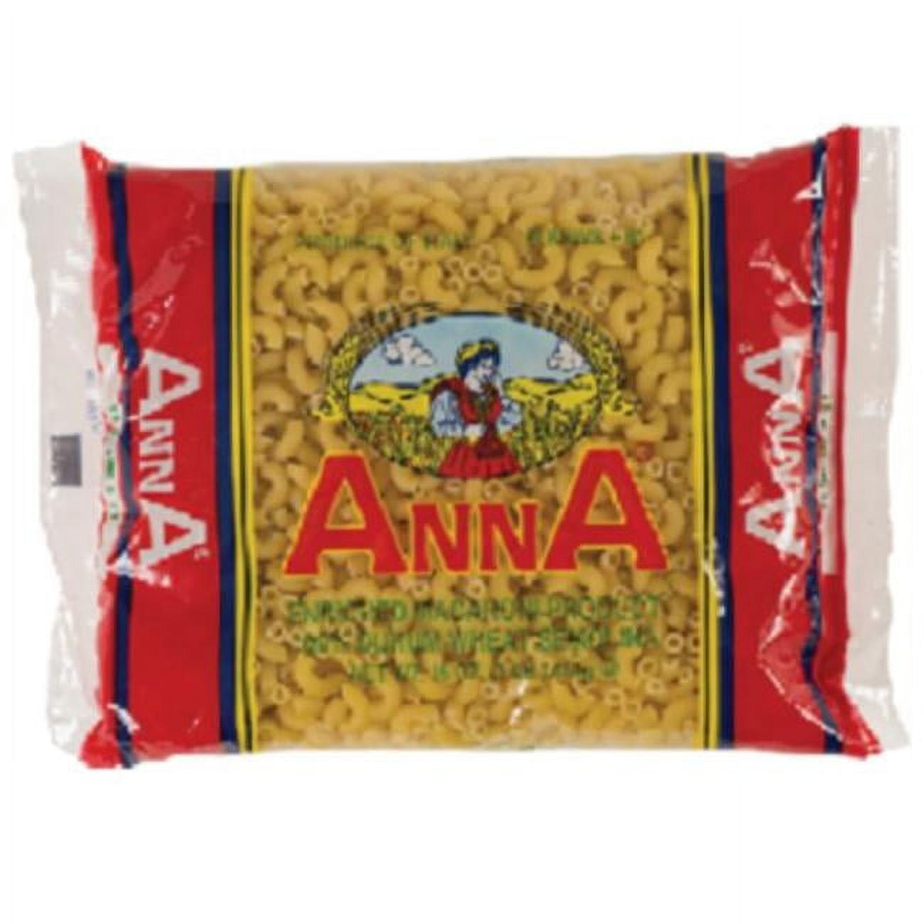 Picture of Anna 80789 16 oz No.81 Elbow Pasta&#44; Pack of 20
