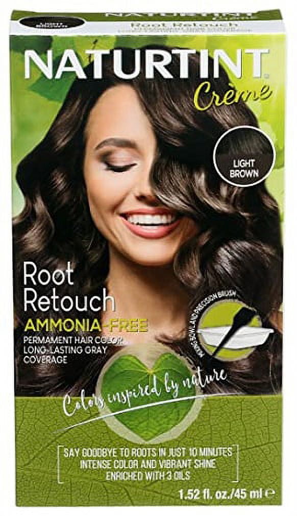Picture of Naturtint 71883 1 Kit Root Retouch Ammonia Permanent Hair Color, Light Brown
