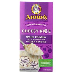 Picture of Annies 21918 6.6 oz White Cheddar Cheesy Rice&#44; Pack of 12