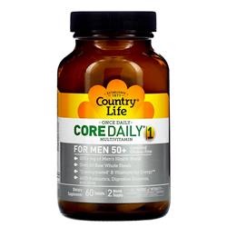 Picture of Country Life Vitamins 88979 Core Daily-1 Multivitamin Tablets for Men&#44; 60 Count