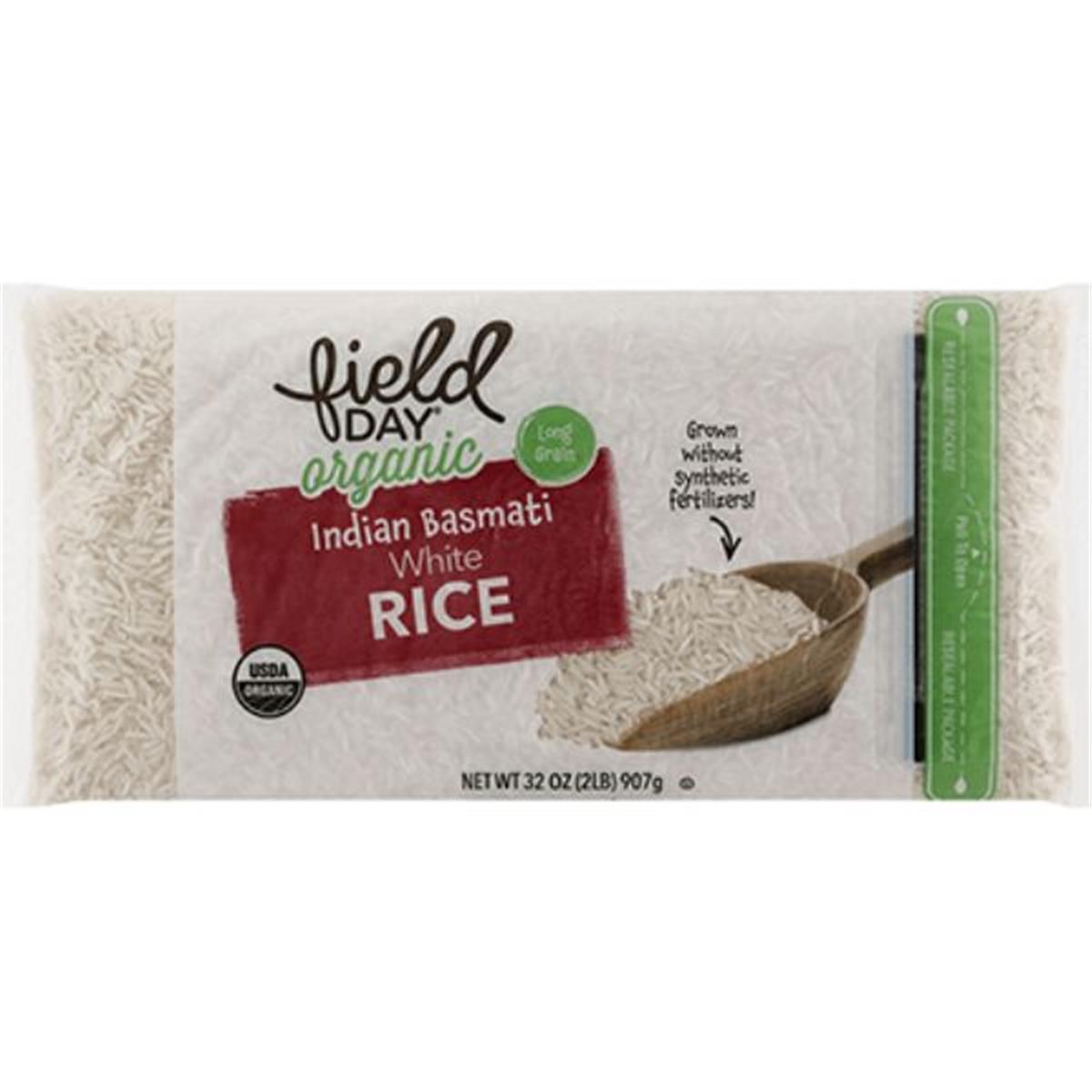 Picture of Field Day 52849 32 oz Organic Indian Basmati Rice&#44; Pack of 12