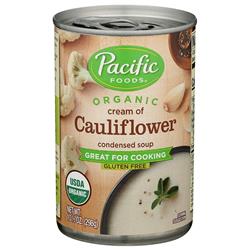 Picture of Pacific Foods 24816 10.5 oz Organic Cauliflower Condensed Soup&#44; Pack of 12