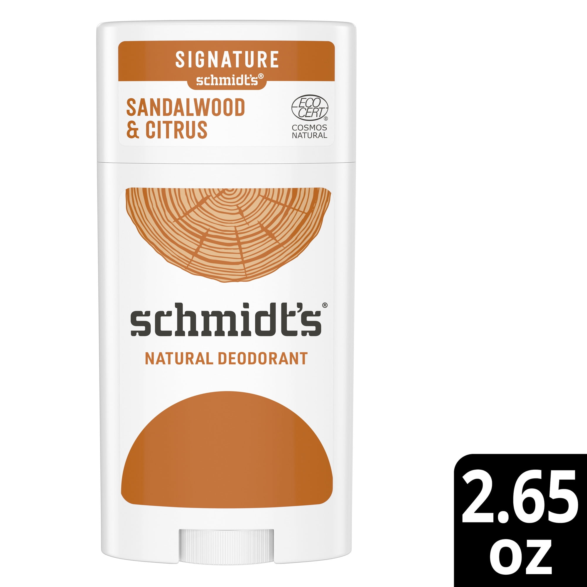 Picture of Schmidts 15241 2.65 oz Sandalwood & Citrus with 24 Hour Odor Protection Aluminum Free Natural Deodorant for Women & Men