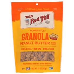 Picture of Bobs Red Mill B02507 11 oz Home Style Peanut Butter Granola&#44; Pack of 6