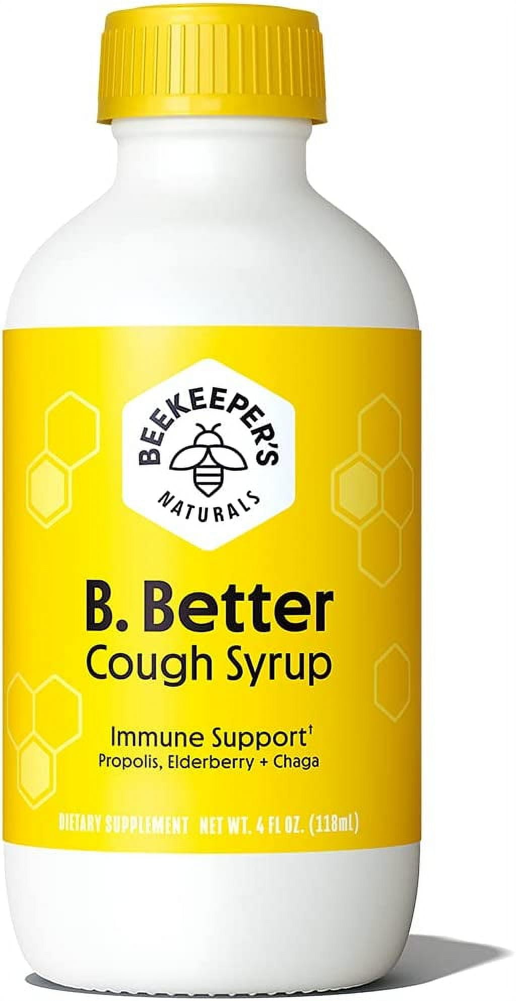 Picture of Beekeepers Naturals 52556 4 oz B. Better Cough Syrup