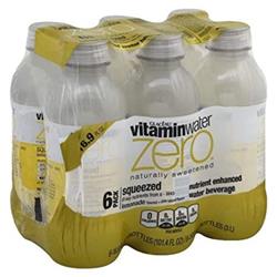 Picture of Glaceau 55088 16.9 oz Zero Squeezed Lemonade Nutrient Enhanced Vitamin Water Beverage&#44; Pack of 6