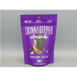 Picture of Skinnydipped 54850 3.5 oz SuperDark & Sea Salt Chocolate Covered Almonds&#44; Pack of 10