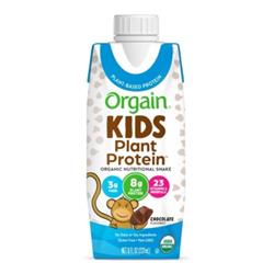 Picture of Orgain 67323 8 oz Orgain Plant Protein Chocolate Flavor Nutritional Shake for Kids&#44; Pack of 12