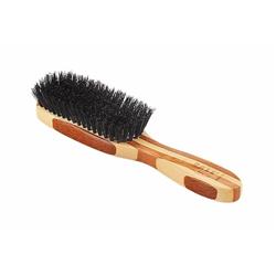 Picture of Bass Brushes B09132 Semi Oval Hairbrush with Soft Natural Bristles