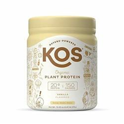 Picture of Kos 64551 13.05 oz Organic Plant Based Vanilla Flavour Protein Powder