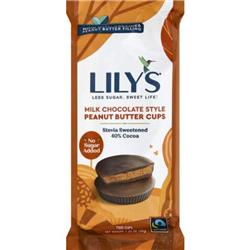 Picture of Lilys 89950 1.25 oz Milk Chocolate Style Peanut Butter Cups&#44; Pack of 12