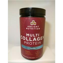 Picture of Ancient Nutrition 83925 8.9 oz Vanilla Flavor Multi Collagen Protein Powder