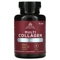 Picture of Ancient Nutrition 26591 45 Cap Multi Collagen&#44; Joint Plus Mobility Protein Capsules