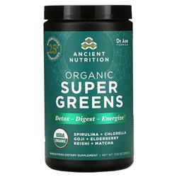 Picture of Ancient Nutrition 11030 7.05 oz Organic Super Greens Ancient Nutrition