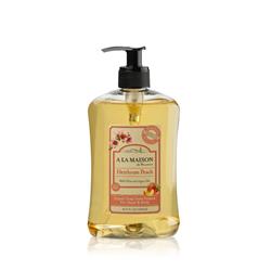 Picture of A La Maison 24157 16.9 oz Heirloom Peach Liquid Soap