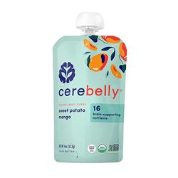 Picture of Cerebelly 43355 4 oz Organic Sweet Potato Mango Baby Food Pouch&#44; Pack of 6