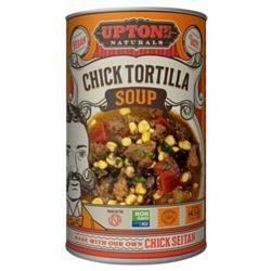 Picture of Uptons Naturals 24866 14.5 oz Naturals Vegan Chick Tortilla Soup with Seitan&#44; Pack of 8