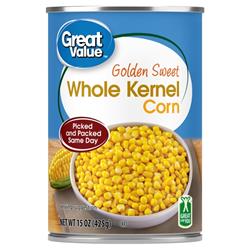 Picture of Green Valley Organics 95341 15 oz Golden Sweet Whole Kernel Corn&#44; Pack of 12