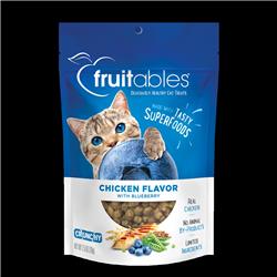Picture of Fruitables 81906 2.5 oz Chicken & Blueberry Treat for Cat&#44; Pack of 10