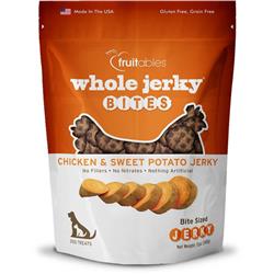 Picture of Fruitables 86436 12 oz Whole Jerky Bites Chicken & Sweet Potato Dry Dog Treats&#44; Pack of 6