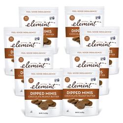 Picture of Element B00498 3 oz Chocolate Peanut Butter Dipped Mini Rice Cake&#44; Pack of 8