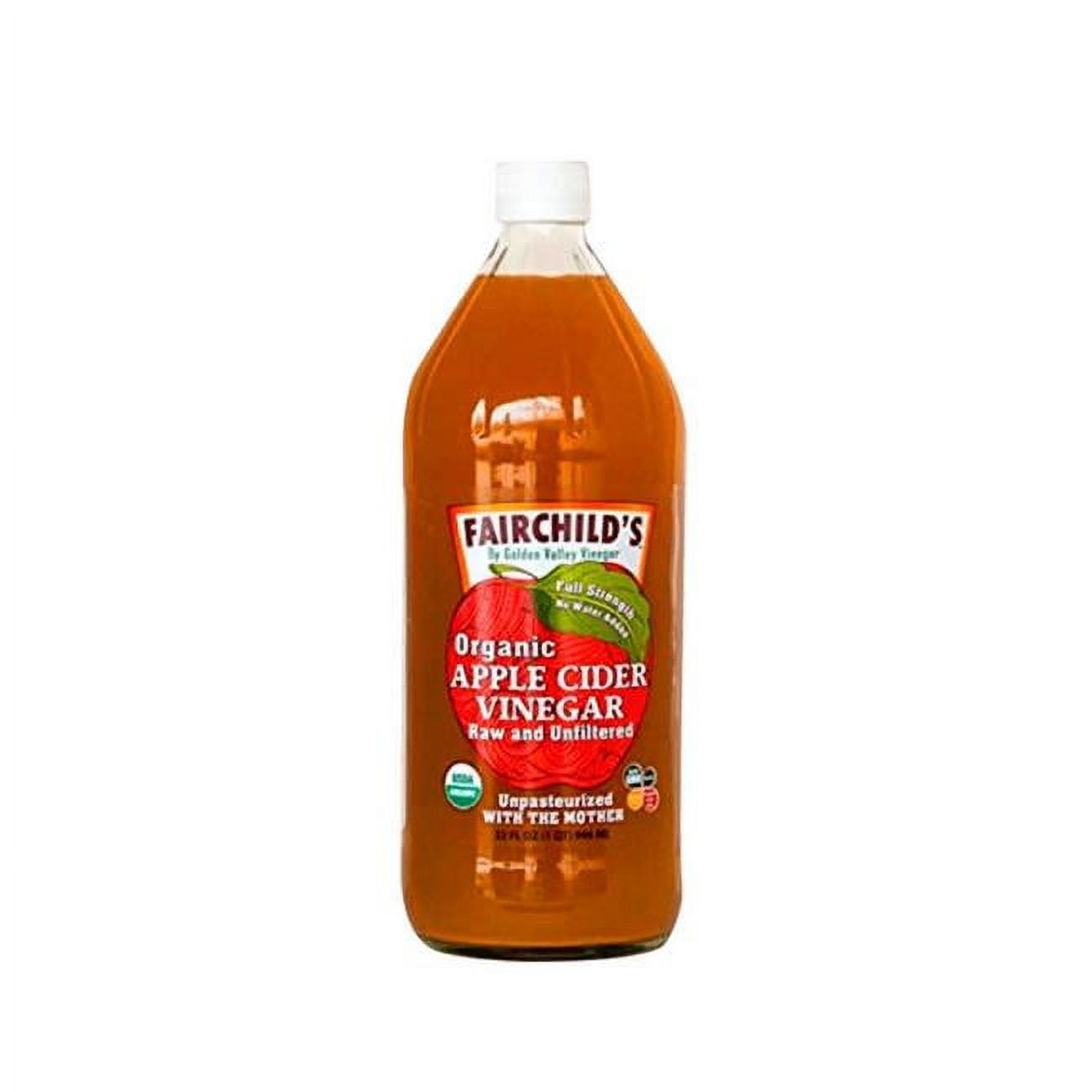 Picture of Fairchilds 26689 32 oz Organic Apple Cidar Vinegar&#44; Pack of 12