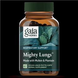 Picture of Gaia Herbs B-43960-1PK Mighty Lungs Herbs - 60 Count