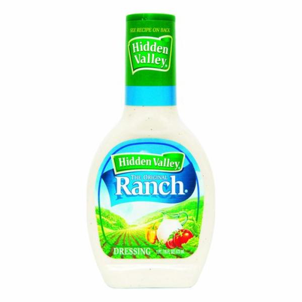 Picture of Hidden Valley B-56149-6PK 16 oz Hidden Valley Ranch Dressing Liquid Bottles - Pack of 6