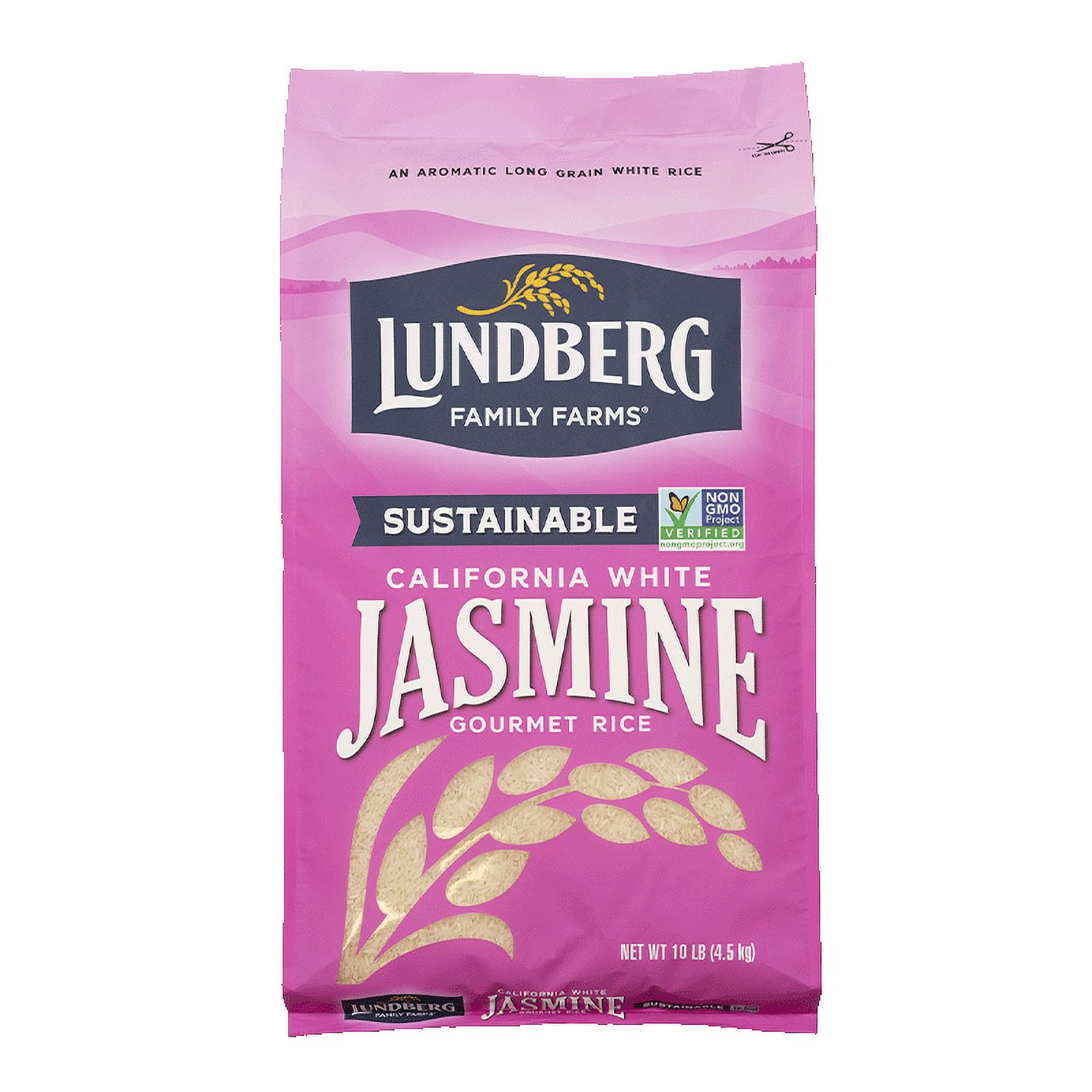 Picture of Lundberg Family Farms B-83195-1PK 10 lbs California White Jasmine Rice