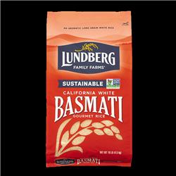Picture of Lundberg Family Farms B-83197-1PK 10 lbs Long Grain White Basmati Rice