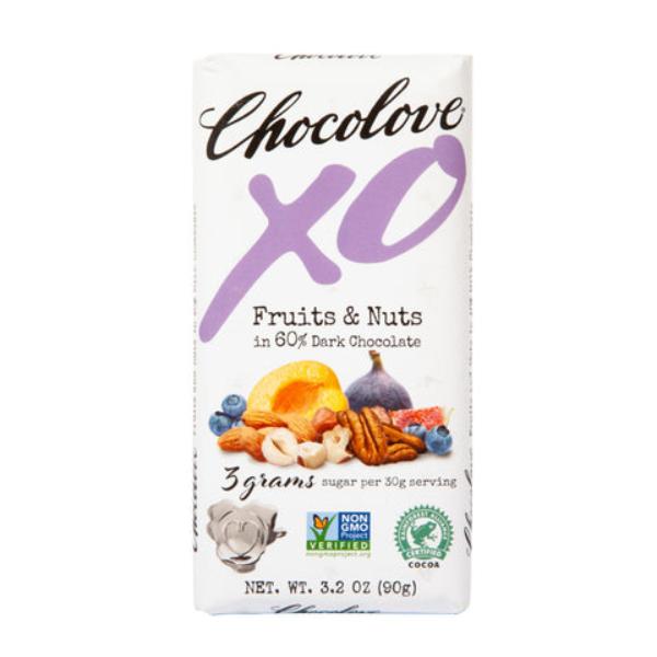 Picture of Chocolove B-64877-12PK 3.2 oz Milk Chocolate with Fruit & Nuts - Pack of 12