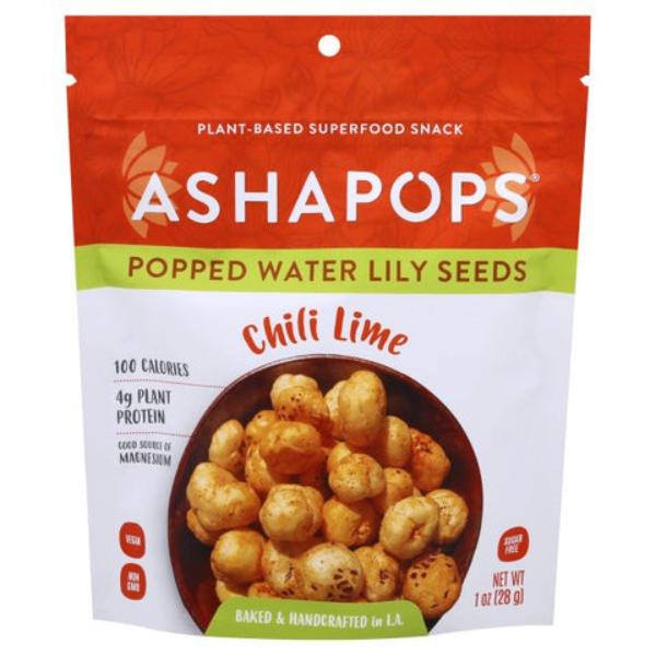 Picture of Ashapops B-56292-6PK 1 oz Popped Water Lily Seeds Chili Lime - Pack of 6