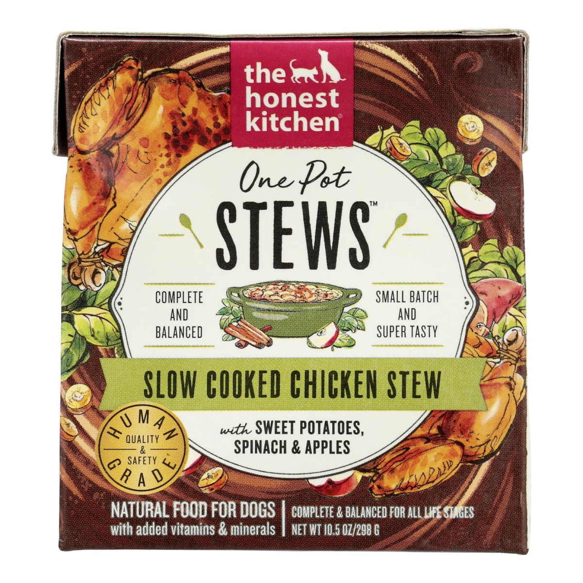 Picture of Honest Kitchen B-68380-6PK 10.5 oz One Pot Slow Cooked Chicken Stew Dog Food - Pack of 6